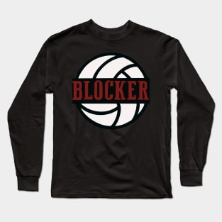 Volleyball blocker Long Sleeve T-Shirt